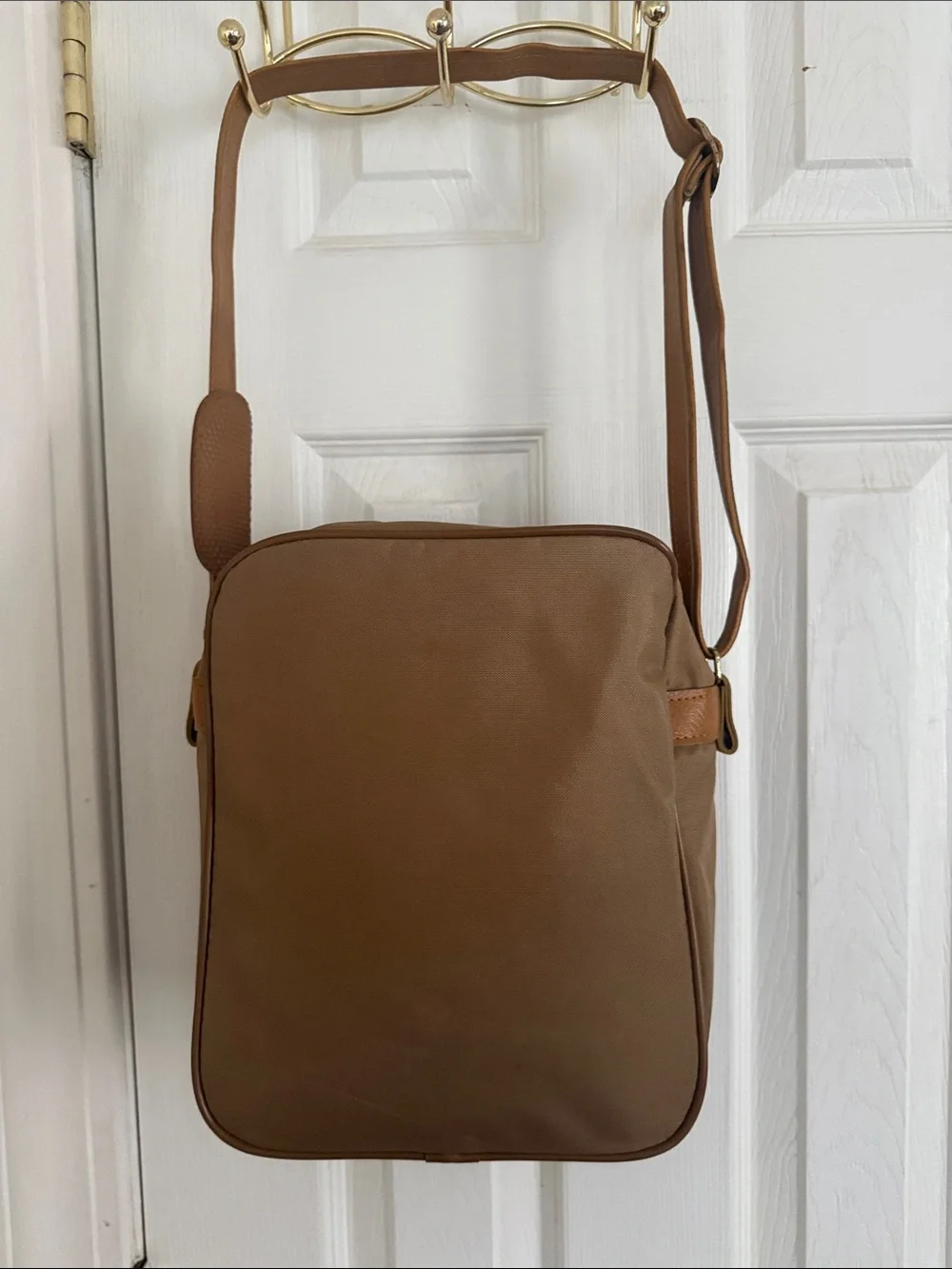 Samsonite Vintage Brown/Tan Crossbody Messenger Bag